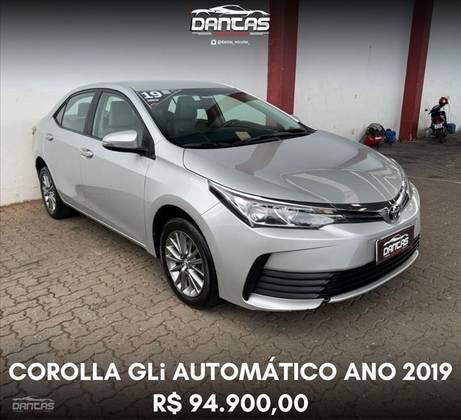 TOYOTA COROLLA 1.8 GLI UPPER 16V FLEX 4P AUTOMÁTICO TOYOTA COROLLA 1.8 GLI UPPER 16V FLEX 4P AUTOMÁTICO
